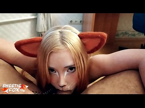 ❤️ Kitsune ngulu kontol lan cum ing dheweke tutuk ❤️❌ Video seks ing jv.high-pass.ru ❌